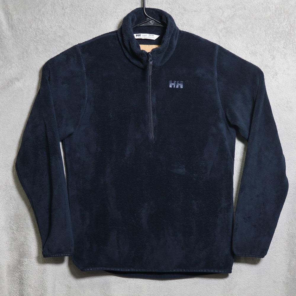 Helly Hansen Navy Blue Zip Up Sweater Size Men’s Medium - Small